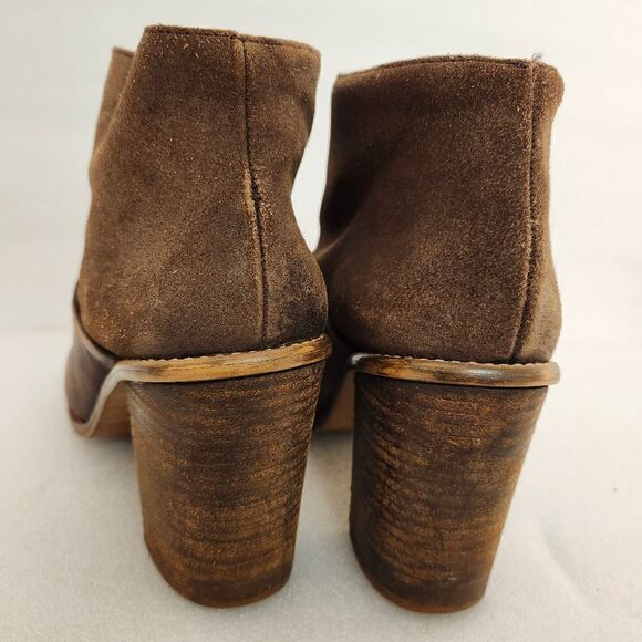 MTNG ORIGINAL Made in Spain Madino Testa Ankle Open Toe Boot Bootie sz 37 - Picture 5 of 8